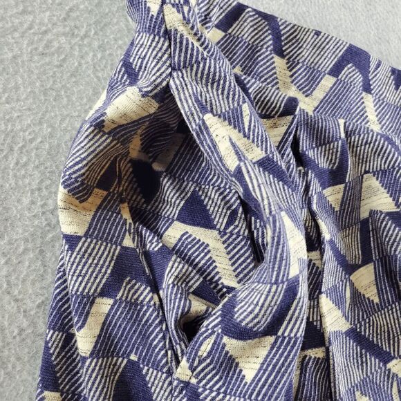 LuLaRoe Skirt Womens 2XL Purple Geo Print Flippy Flared Stretch Elastic Waist - Picture 8 of 11